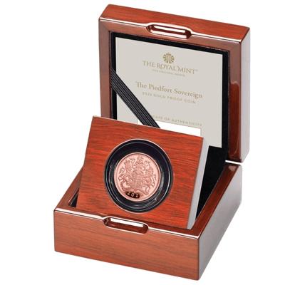 The Piedfort Jubilee Sovereign 2022 Gold Proof Royal Mint Coin ...